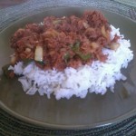 Corned Beef with White Rice